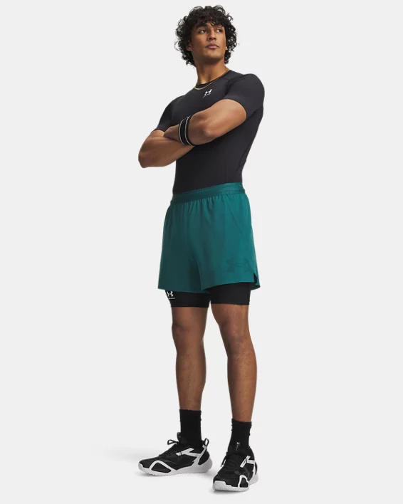 HeatGear Mens 6 Compression Shorts - Image 3