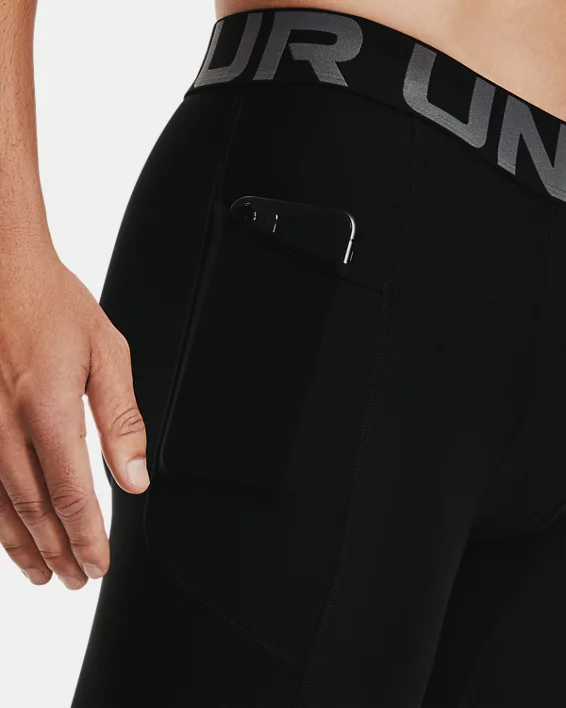 HeatGear Mens 6 Compression Shorts - Image 4