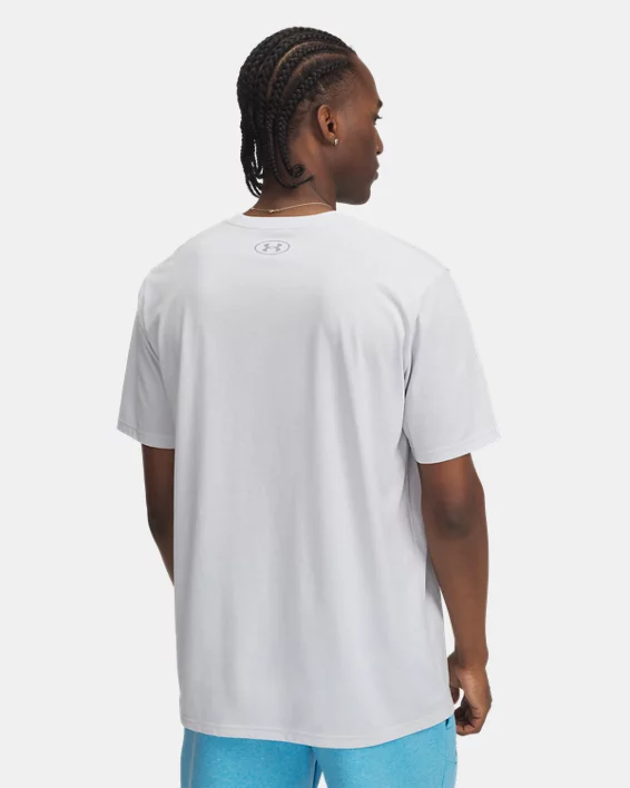 UA Stacked Logo Fill Mens T-Shirt - Image 2