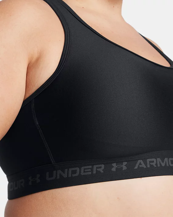 Crossback Mid Womens Sports Bra - Image 3