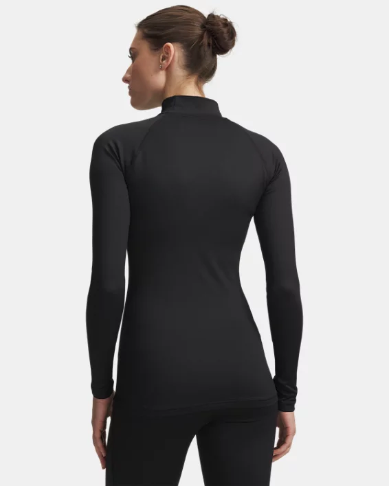UA Tactical ColdGear Infrared Womens Base Mock - Image 2