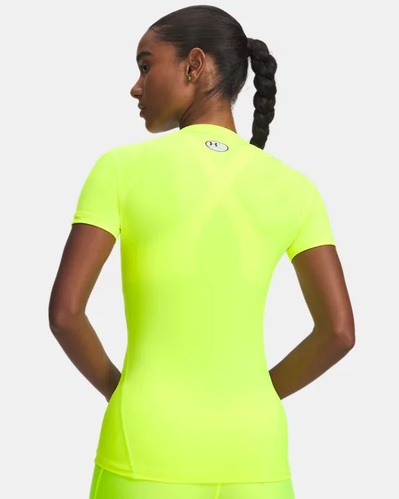 HeatGear Womens Compression Short Sleeve - Image 2