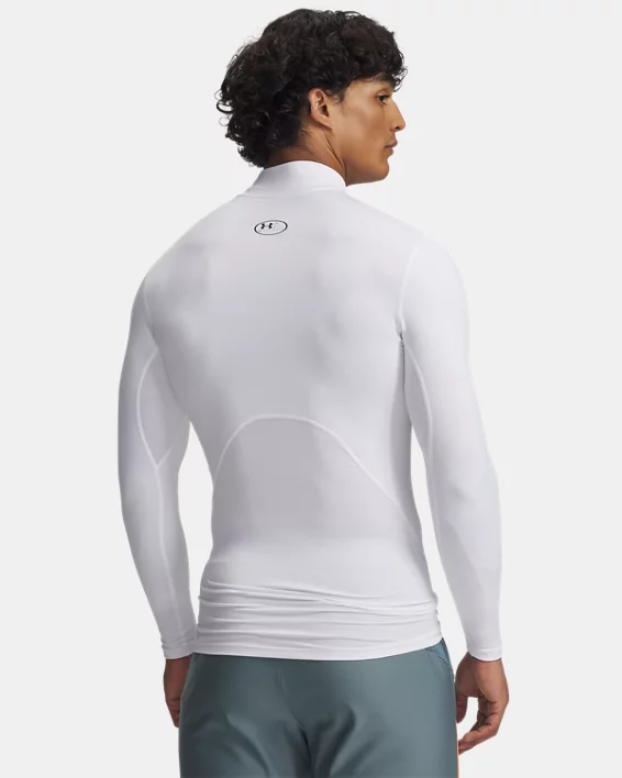 ColdGear Mens Compression Mock Long Sleeve - Image 3