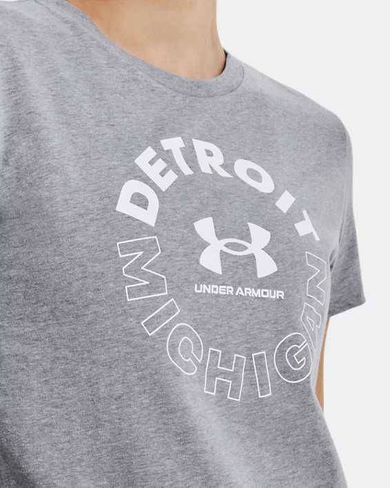 UA Detroit Womens Short Sleeve - Image 4