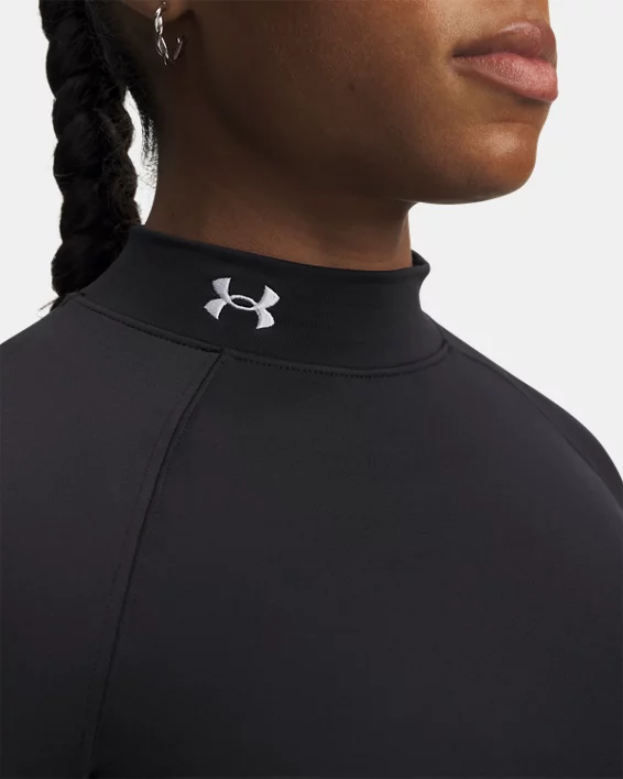 ColdGear Womens Mock Neck Long Sleeve - Image 3