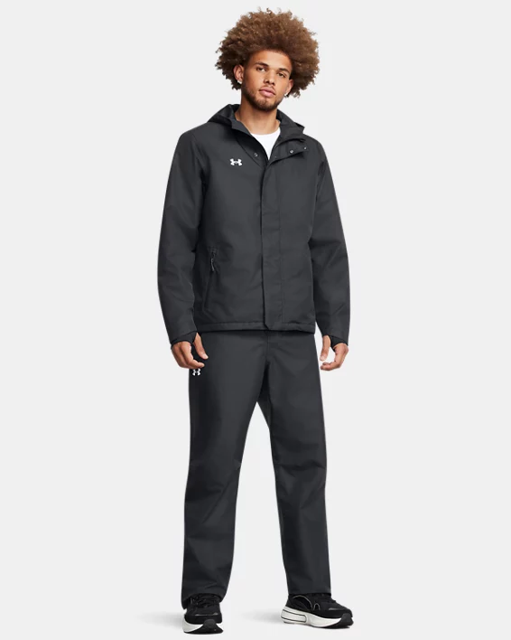 UA Stormproof Lined Mens Rain Pants - Image 3