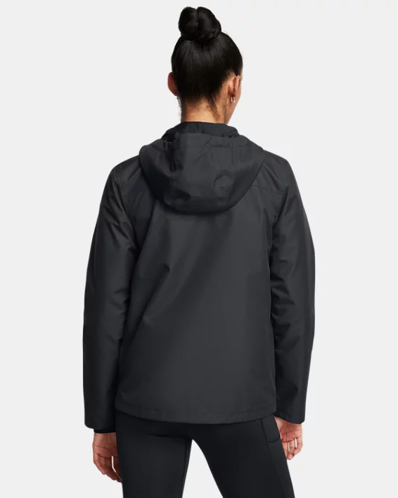 UA Stormproof Lined Womens Rain Jacket - Image 2