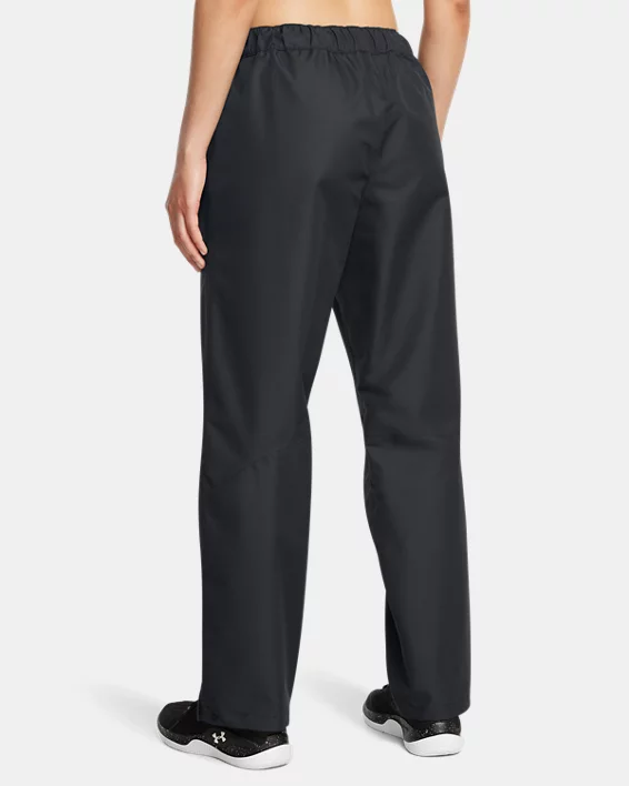 UA Stormproof Lined Womens Rain Pants - Image 2