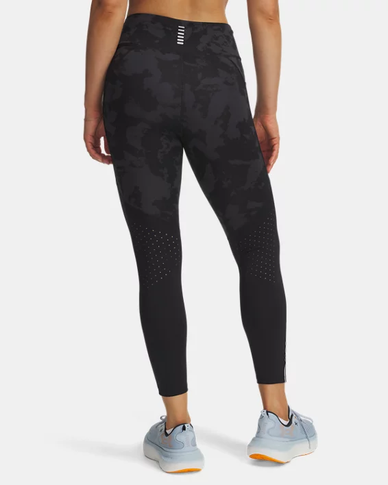 UA Launch Printed Womens Ankle Tights - Image 2