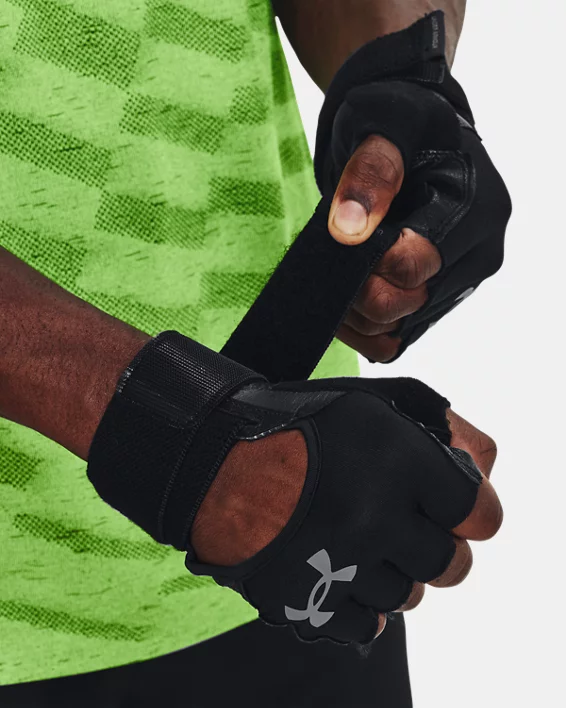 UA Weightlifting Mens Gloves - Image 3