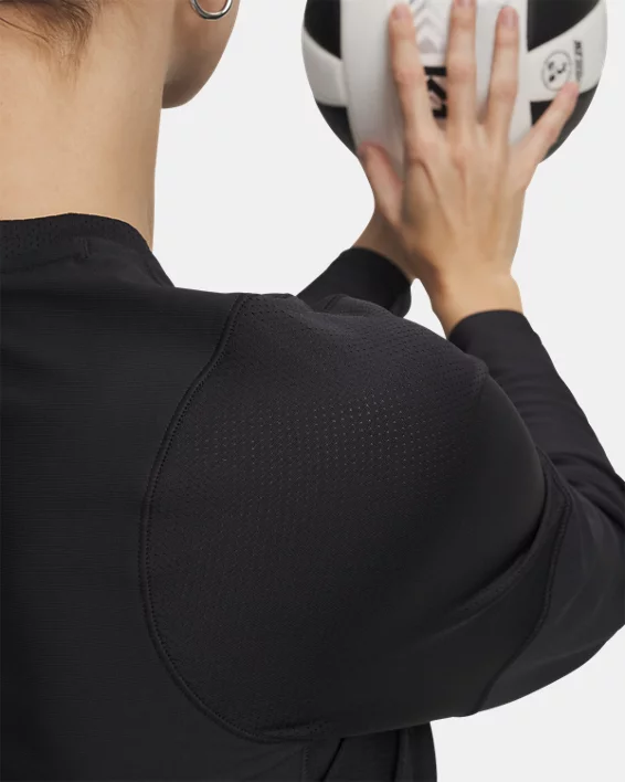 UA Powerhouse 2.0 Womens Volleyball Long Sleeve Jersey - Image 3