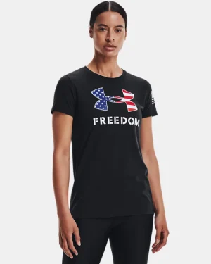 UA Freedom Logo Womens T-Shirt