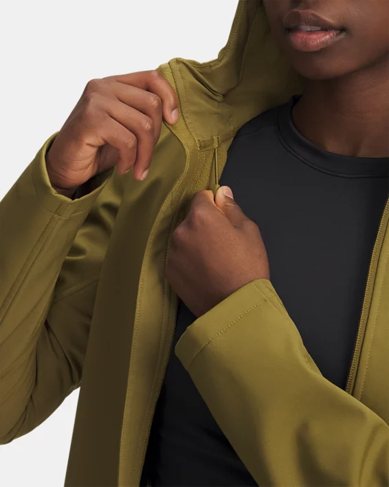 UA Storm ColdGear Infrared Shield 2.0 Womens Hooded Jacket - Image 4