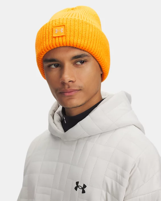 UA Halftime Ribbed Mens Beanie - Image 3