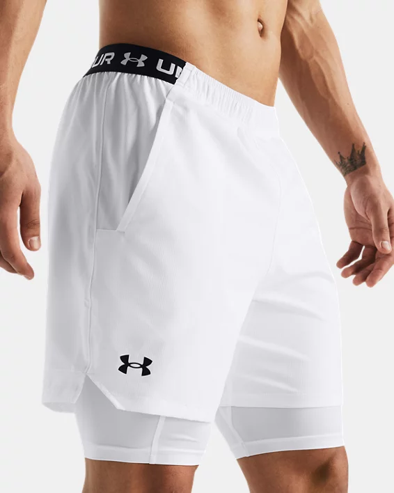UA Vanish Woven Mens 2-in-1 Shorts - Image 4