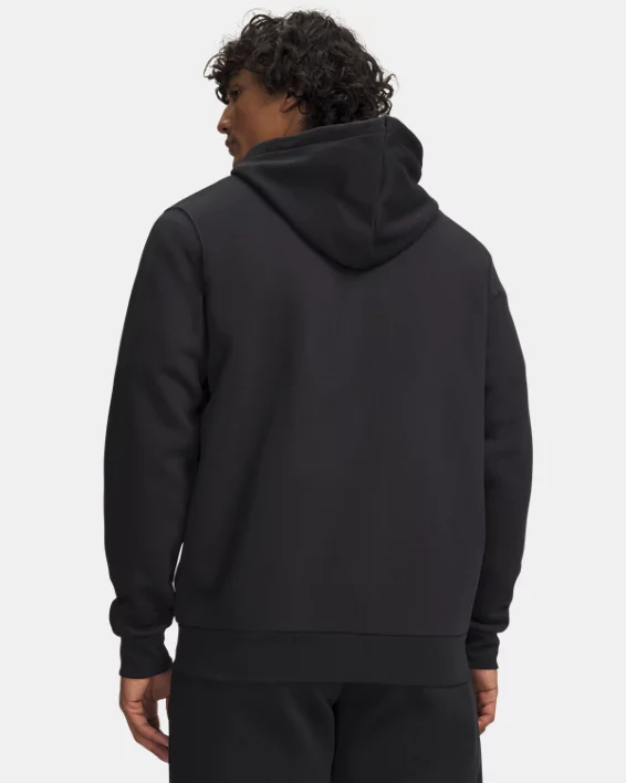 UA Icon Fleece Mens Full-Zip Hoodie - Image 2