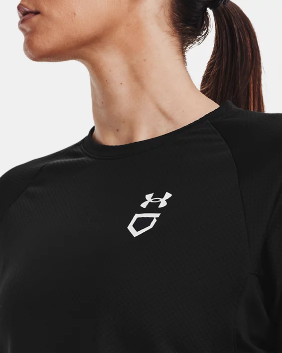UA Utility Waffle Womens Crew - Image 4