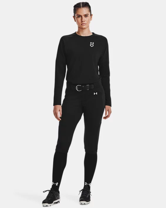 UA Utility Waffle Womens Crew - Image 3