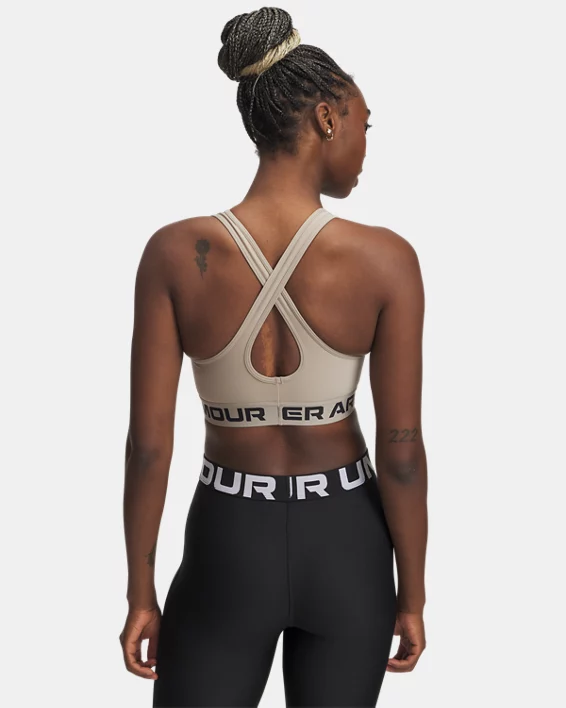 Armour Mid Crossback Womens Sports Bra - Image 2
