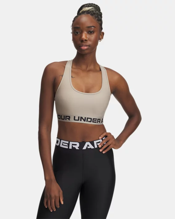 Armour Mid Crossback Womens Sports Bra