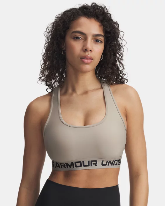 Armour Mid Crossback Womens Sports Bra - Image 3