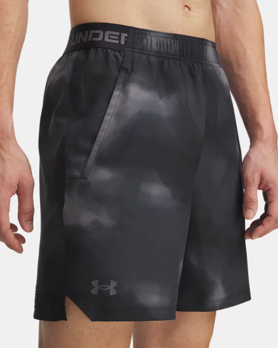 UA Vanish Woven Printed Mens 6 Shorts - Image 4