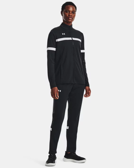 UA Knit Warm Up Team Womens Full-Zip - Image 3
