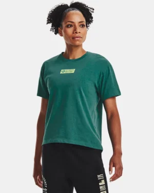 Project Rock Globe Womens Short Sleeve