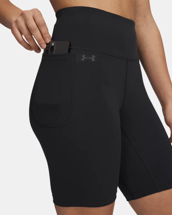 UA Motion Womens 8 Bike Shorts - Image 4