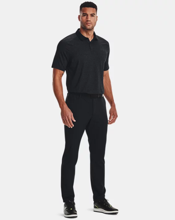 UA Iso-Chill Heather Mens Polo - Image 3
