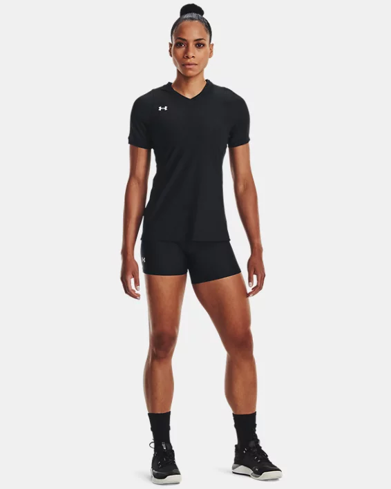 UA Powerhouse 2.0 Womens Volleyball Short Sleeve Jersey - Image 3