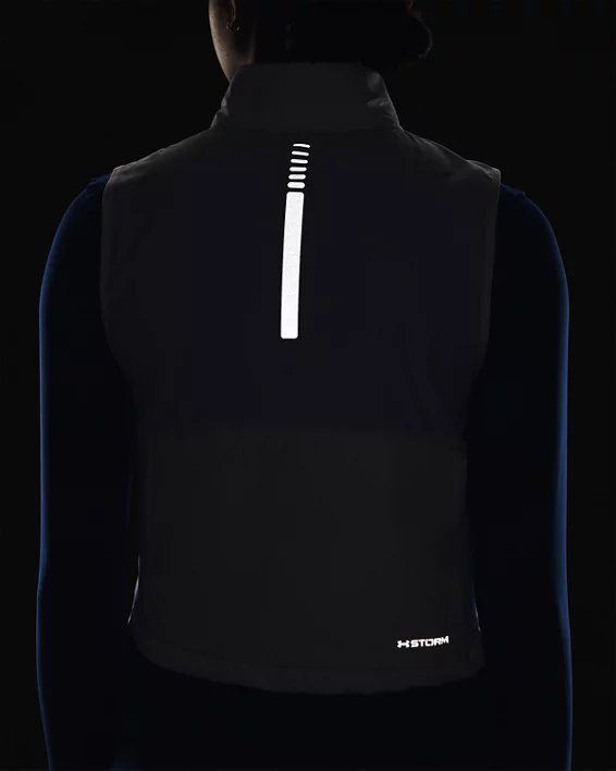 UA Storm Session Womens Run Vest - Image 4