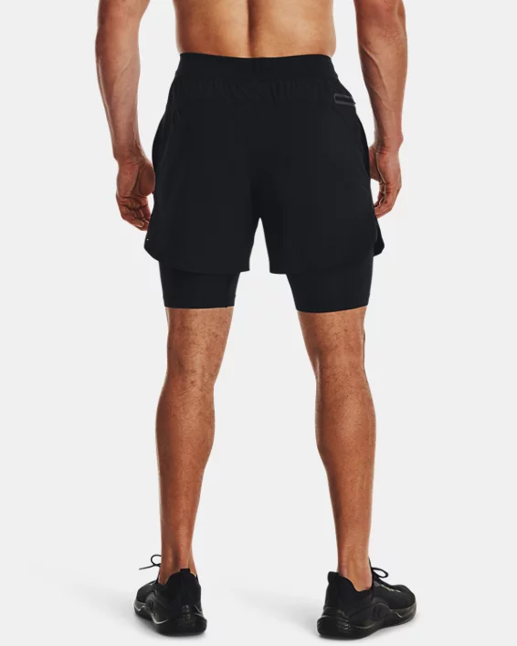 UA Vanish Elite Mens 2-in-1 Shorts - Image 2
