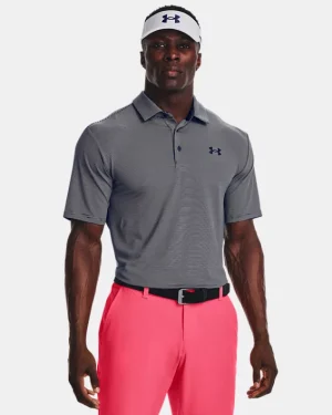 UA Playoff 3.0 Stripe Mens Polo