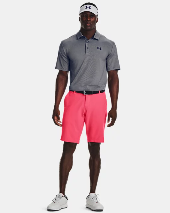 UA Playoff 3.0 Stripe Mens Polo - Image 3