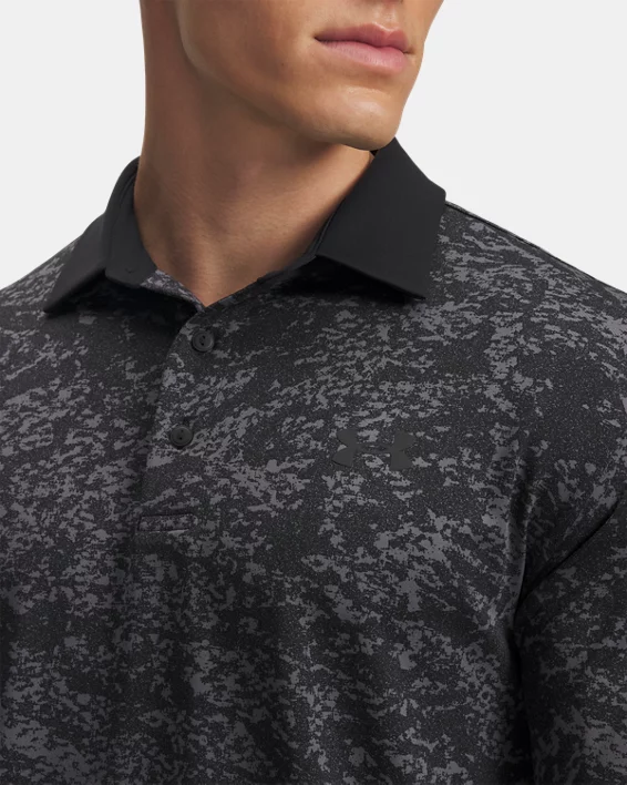 UA Playoff 3.0 Printed Mens Polo - Image 3