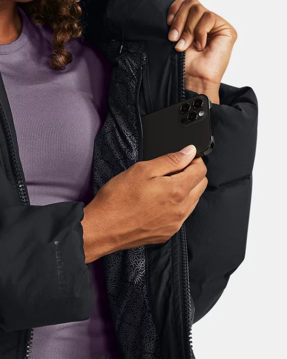 ColdGear Infrared Down Crinkle Womens Jacket - Image 4
