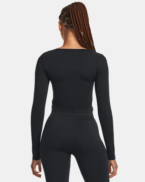 UA Train Seamless Womens Long Sleeve - Image 2