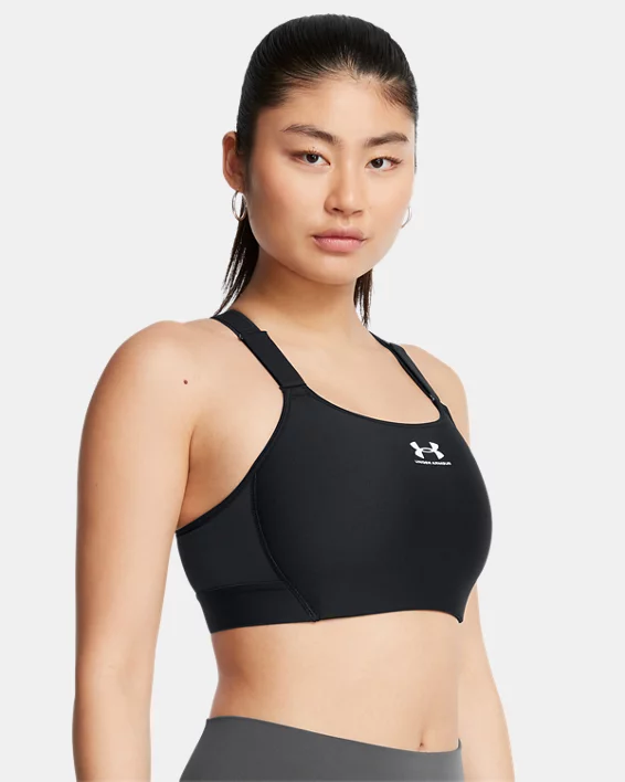 HeatGear Armour High Womens Sports Bra - Image 3