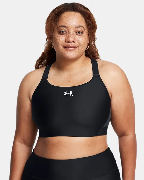 HeatGear Armour High Womens Sports Bra - Image 5