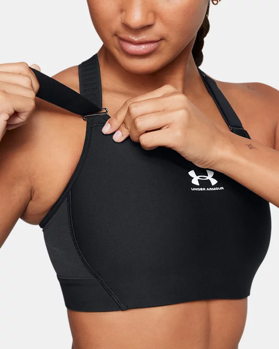HeatGear Armour High Womens Sports Bra - Image 9
