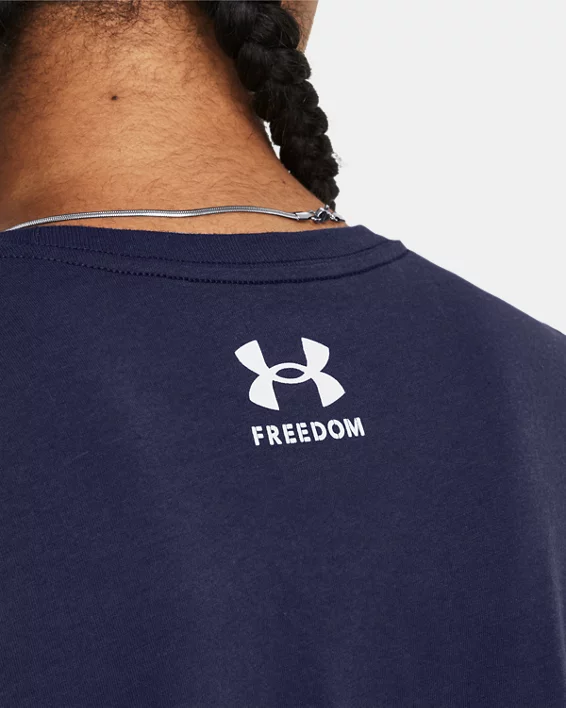 UA Freedom Wordmark Womens Short Sleeve - Image 4