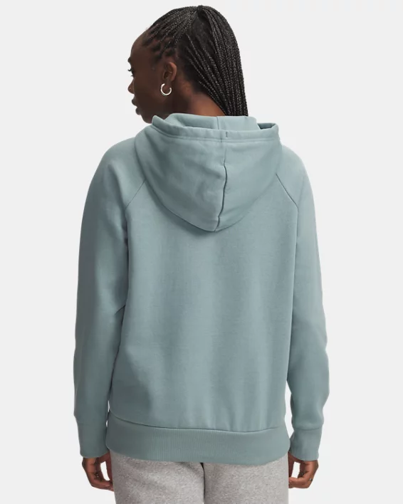 UA Rival Fleece Big Logo Womens Hoodie - Image 2
