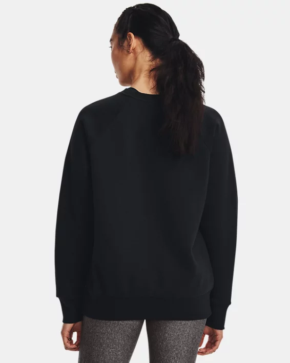 UA Rival Fleece Womens Crew - Image 2