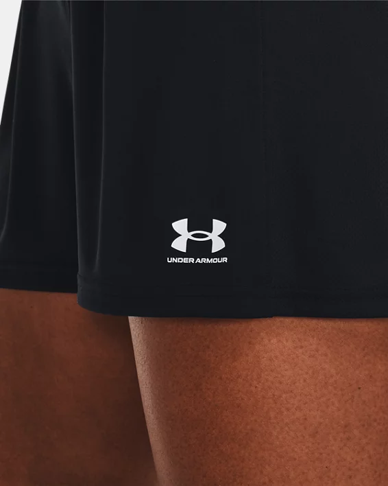 UA Challenger Knit Womens 4.5 Shorts - Image 4