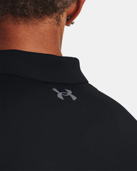 UA Matchplay Mens Long Sleeve Polo - Image 4
