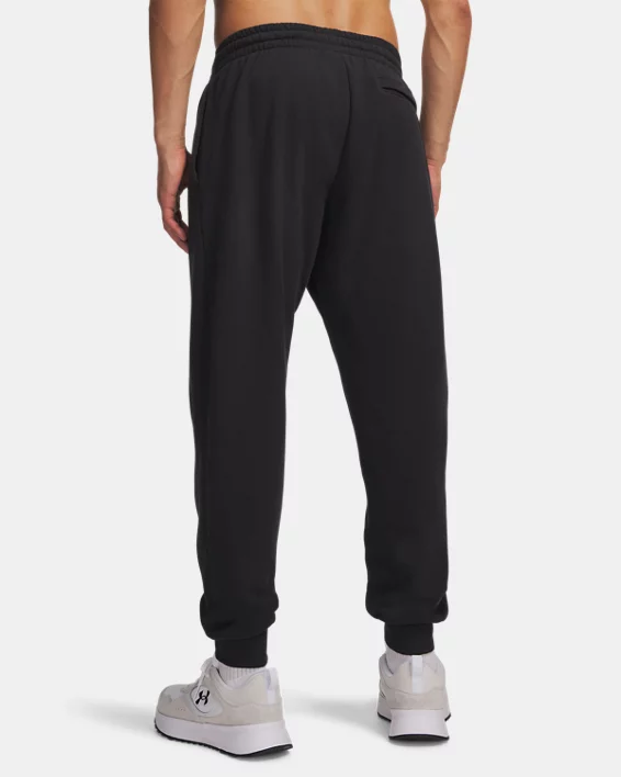 UA Rival Fleece Mens Joggers - Image 2