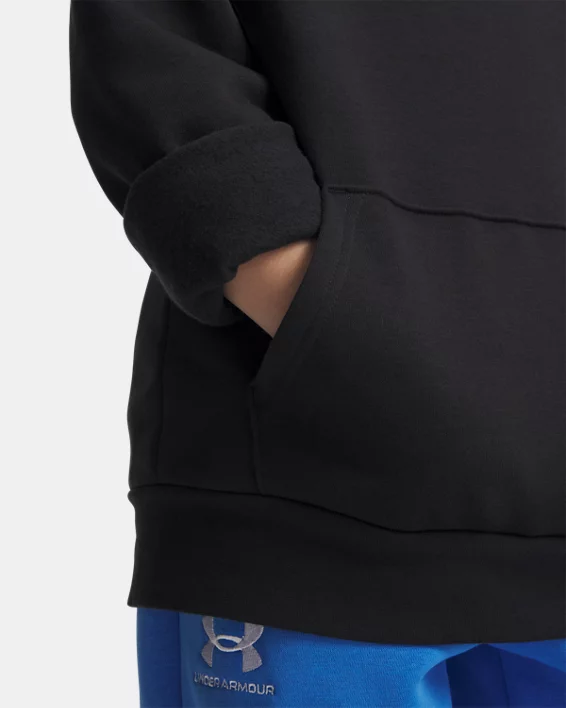 UA Rival Fleece Boys Hoodie - Image 3