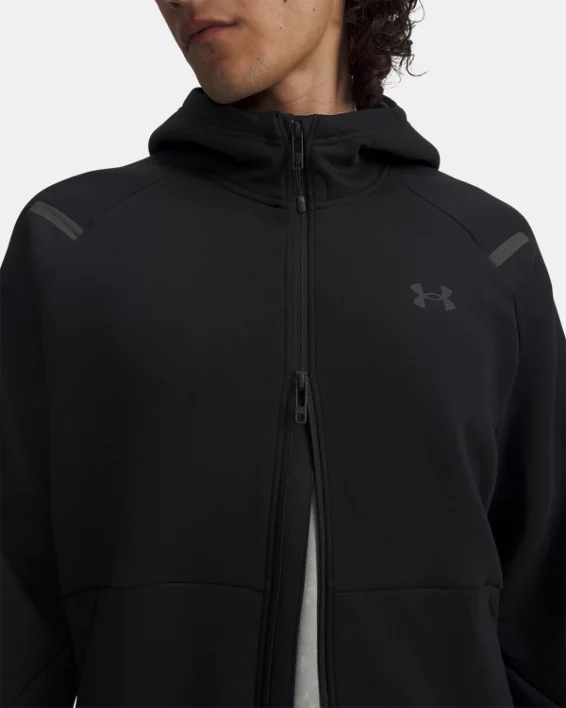 UA Unstoppable Fleece Mens Full-Zip - Image 3