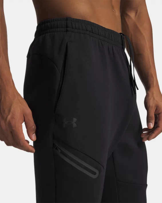 UA Unstoppable Fleece Mens Joggers - Image 5